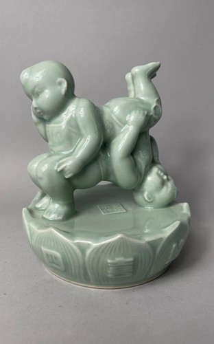 China grüne keramik figur - grüne,