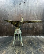 alter 22cm großer Bronze