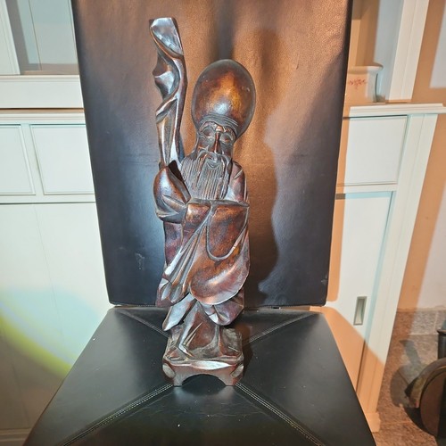 China skulptur holz stehend - holz,