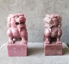 2 kleine Tempellöwen, China