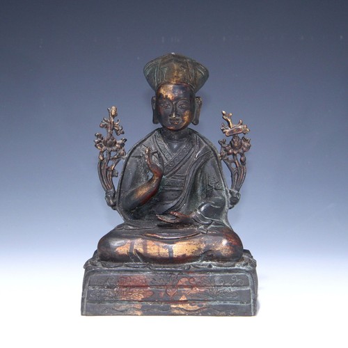 Bronze skulptur des cangkya - des,
