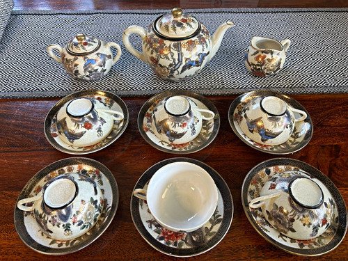 Antikes china teeservice - china,