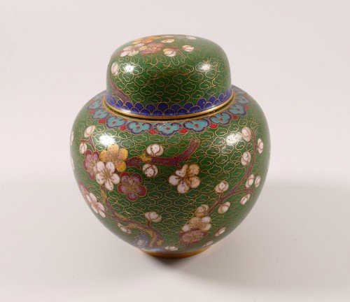 China cloisonne tee dose - cloisonne, mit
