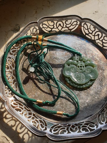 Chinesischer jade anhänger - chinesischer,