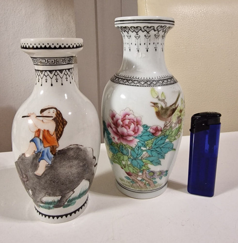 Chinesische vase vogel blumen - vase,
