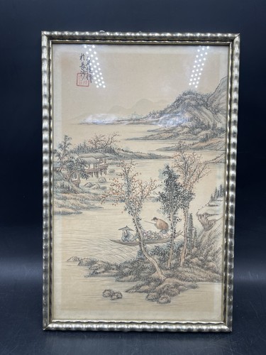 Gerahmtes chinesisches bild - gerahmtes,