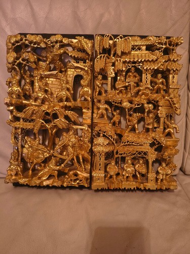 Antik chinesische wandreliefs - antik,