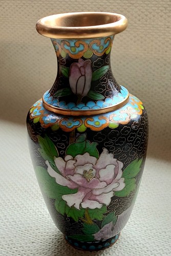 Alte vase aus - vase, messing