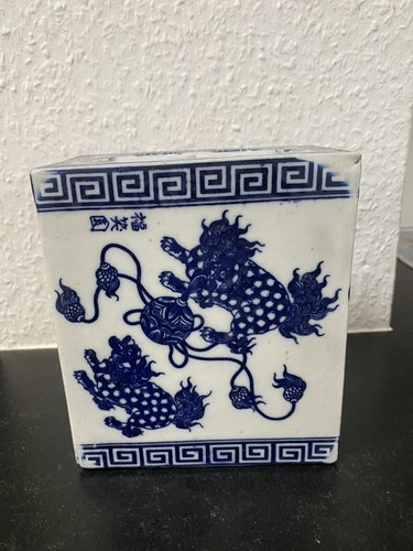 Qing dynastie blue and white - qing,