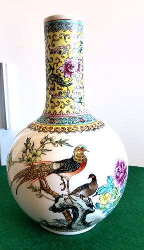 Große china tianqiuball vase - große,
