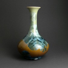 KRISTALLGLASUR Vase Porzellan