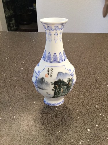 Vase porzellan hauchdünn - porzellan,