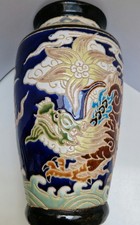 Alte Drachen Vase China, 30 cm