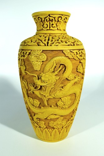 China drachenvase gelber - china, °