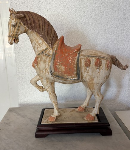 Chinesisches pferd pferdefigur - chinesisches,