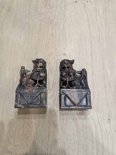 Paar wächterlöwen foo dogs - paar,