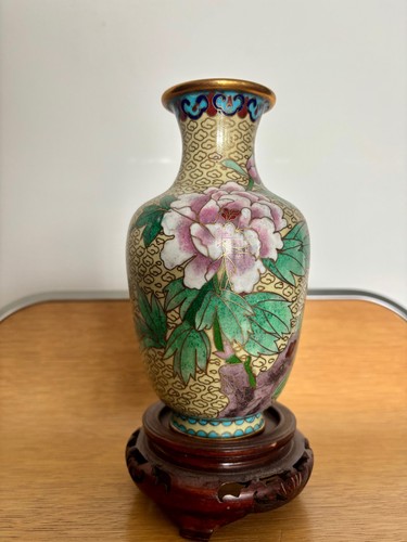 Chinesische vase cloissone - chinesische,