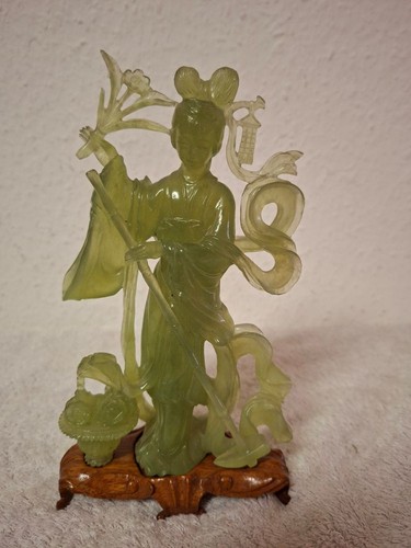 Jade figur frau - figur,,