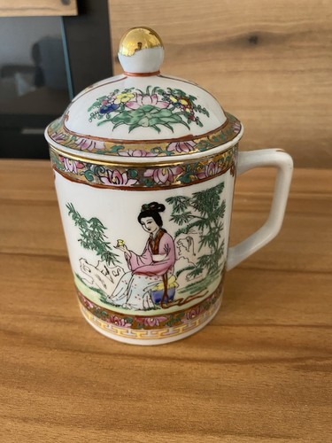 Asiatische porzellan tasse mit - asiatische,
