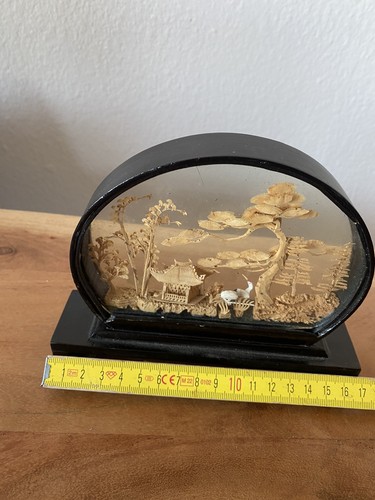 Kork bild diorama - bild,